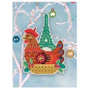 Satsuma Street | French Hen Cross Stitch Kit