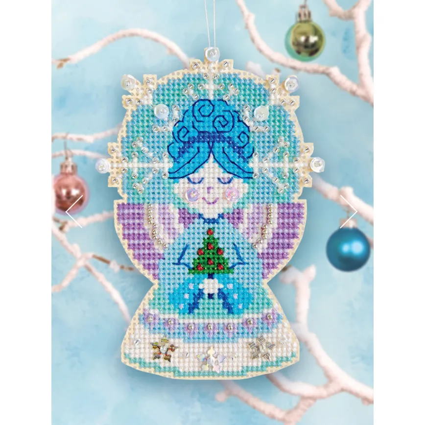 Satsuma Street | Snow Angel Cross Stitch Kit