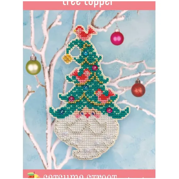 Satsuma Street | Tree Topper Cross Stitch Kit