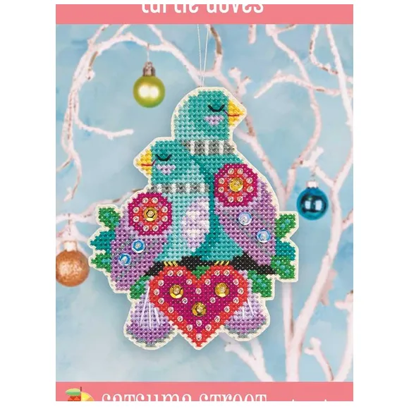 Satsuma Street | Turtle Doves Cross Stitch Kit