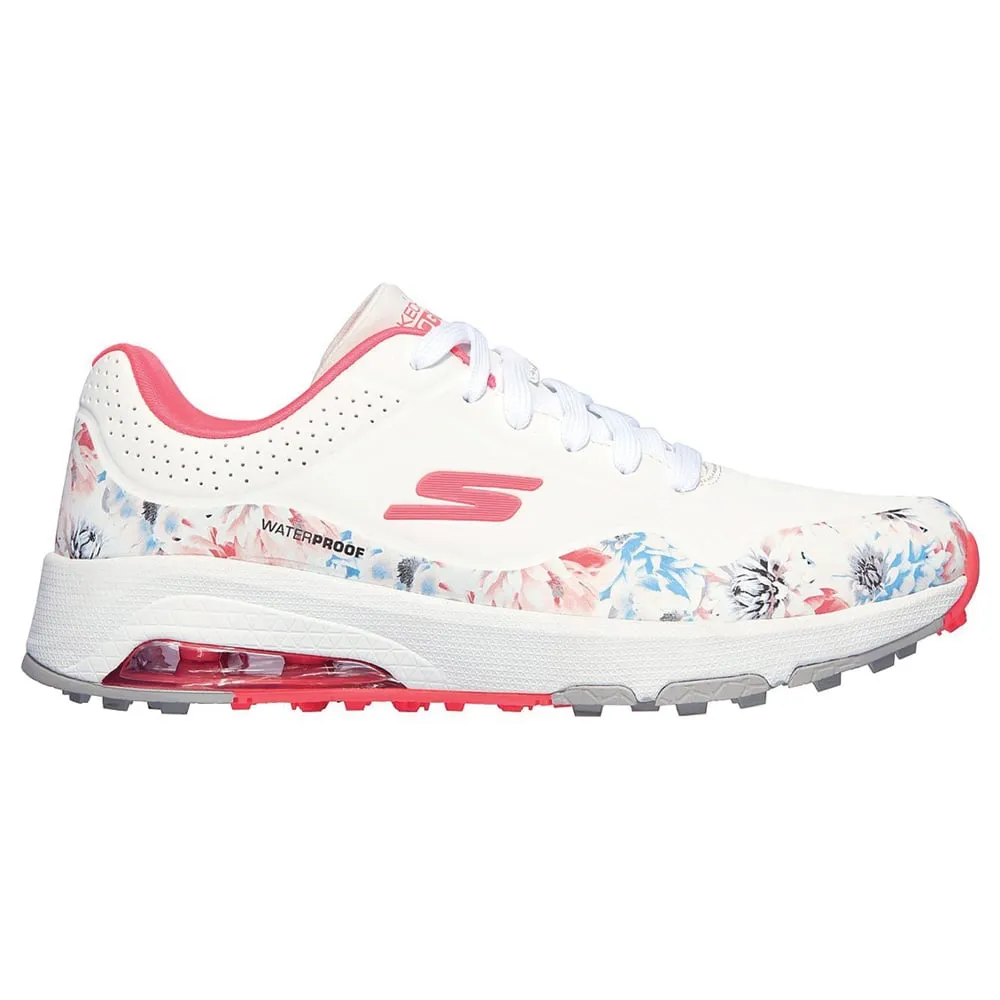 Skechers GO GOLF Skech-Air Tropic Ladies Spikeless Shoes - Tropic White/Peach