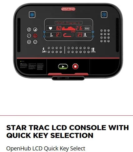 STAR TRAC 8-RDE REAR DRIVE ELLIPTICAL W/LCD CONSOLE