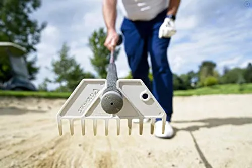 STAYHOLD® Golf Bunker Rake, 2-Pack