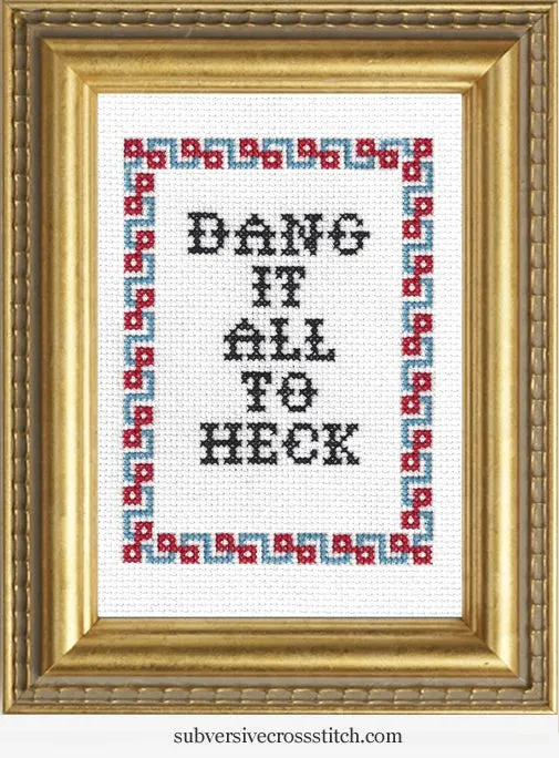 Subversive Cross Stitch Kits