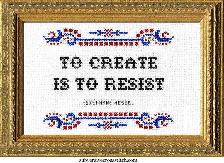 Subversive Cross Stitch Kits