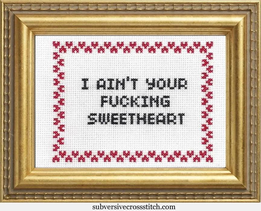 Subversive Cross Stitch Kits