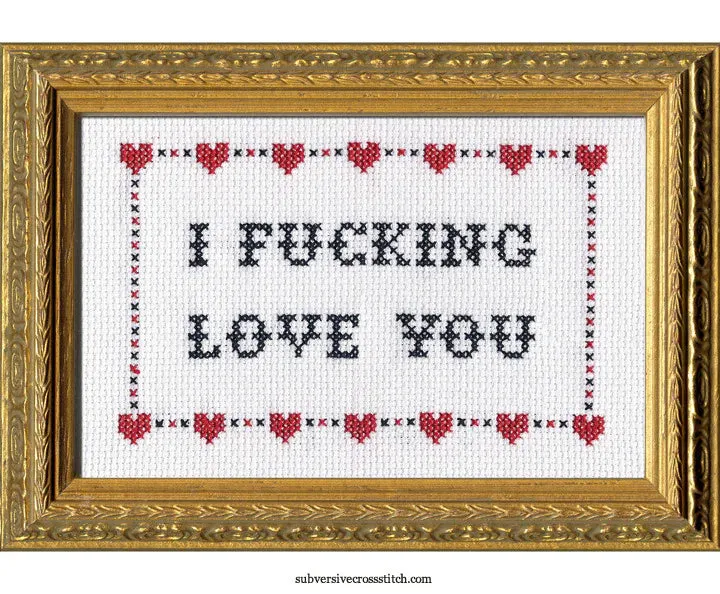 Subversive Cross Stitch Kits