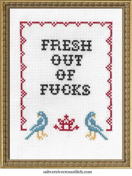 Subversive Cross Stitch Kits