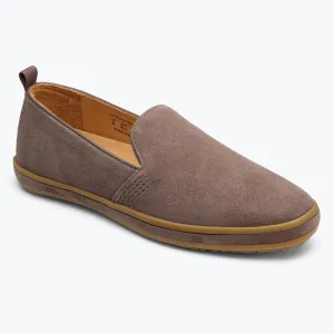 Sutton Suede Slip On - Cement