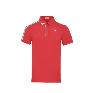 SVG Golf Men's Stitching Short-Sleeved Lapel POLO Shirt