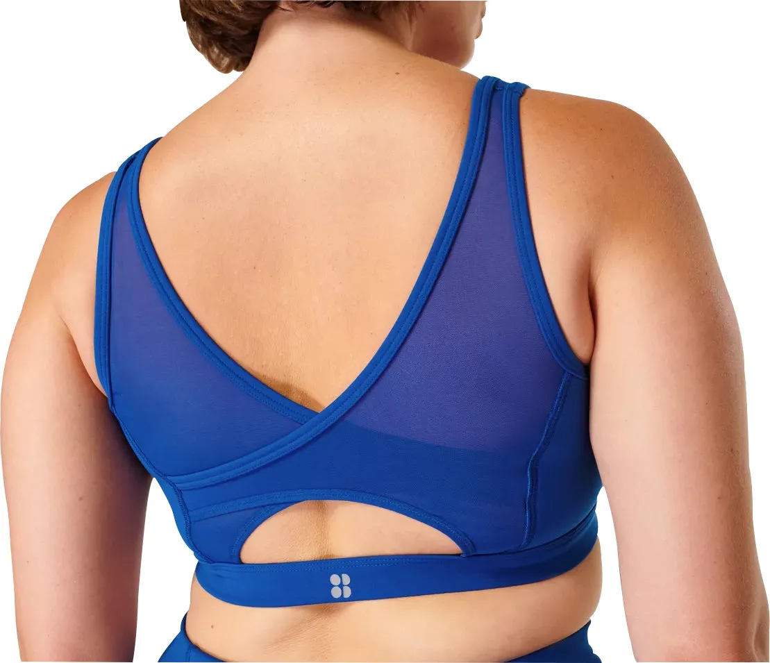 Sweaty Betty Power Icon Womens Sports Bra - Blue