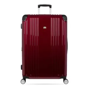 SWISSGEAR Spartan Hardside Large Checked Suitcase - Red