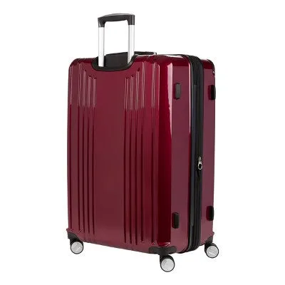 SWISSGEAR Spartan Hardside Large Checked Suitcase - Red