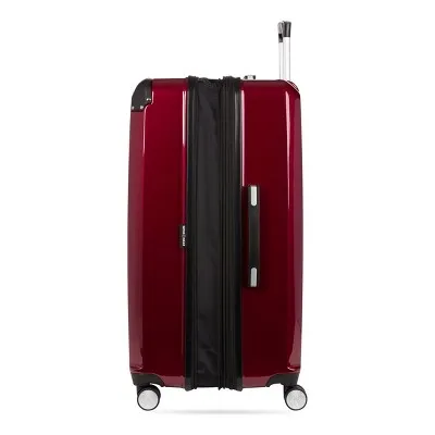 SWISSGEAR Spartan Hardside Large Checked Suitcase - Red