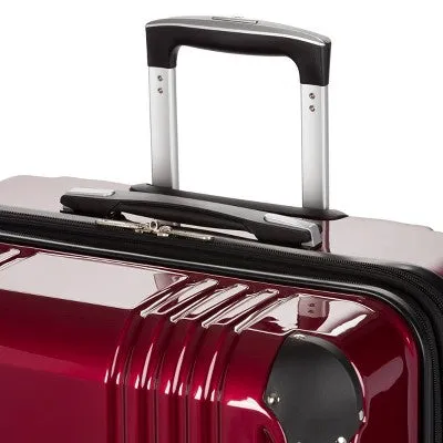 SWISSGEAR Spartan Hardside Large Checked Suitcase - Red