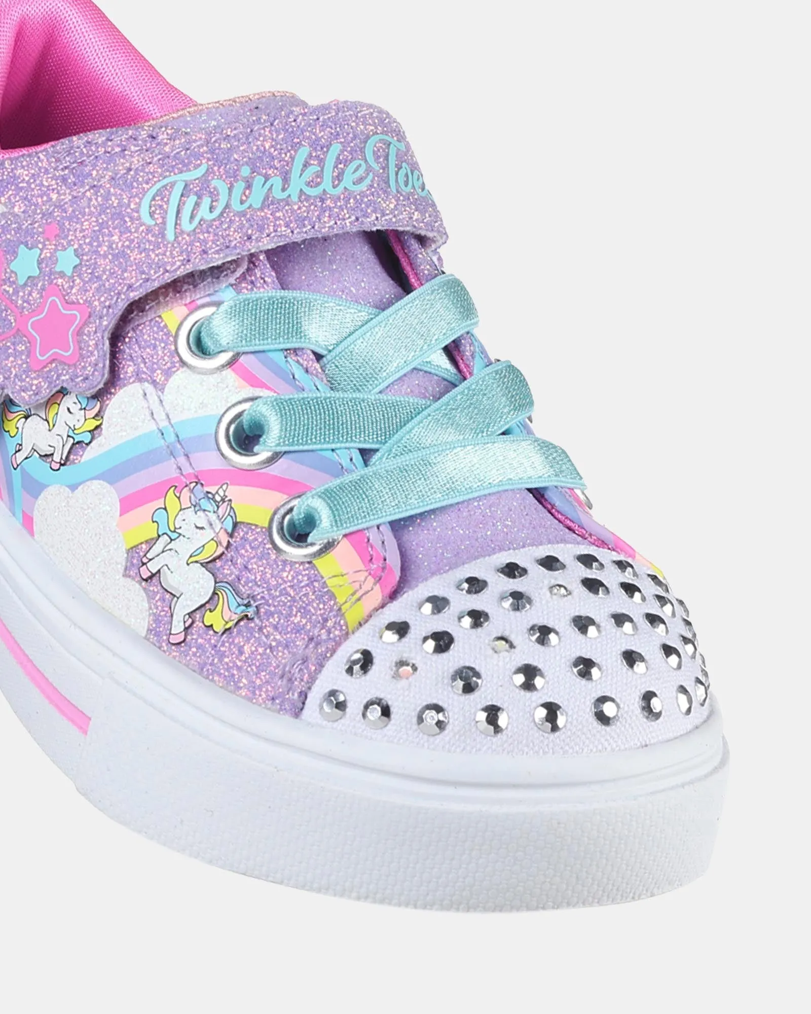 Twinkle Toes Sparks Jumpin Clouds Infant Lavender/Multi