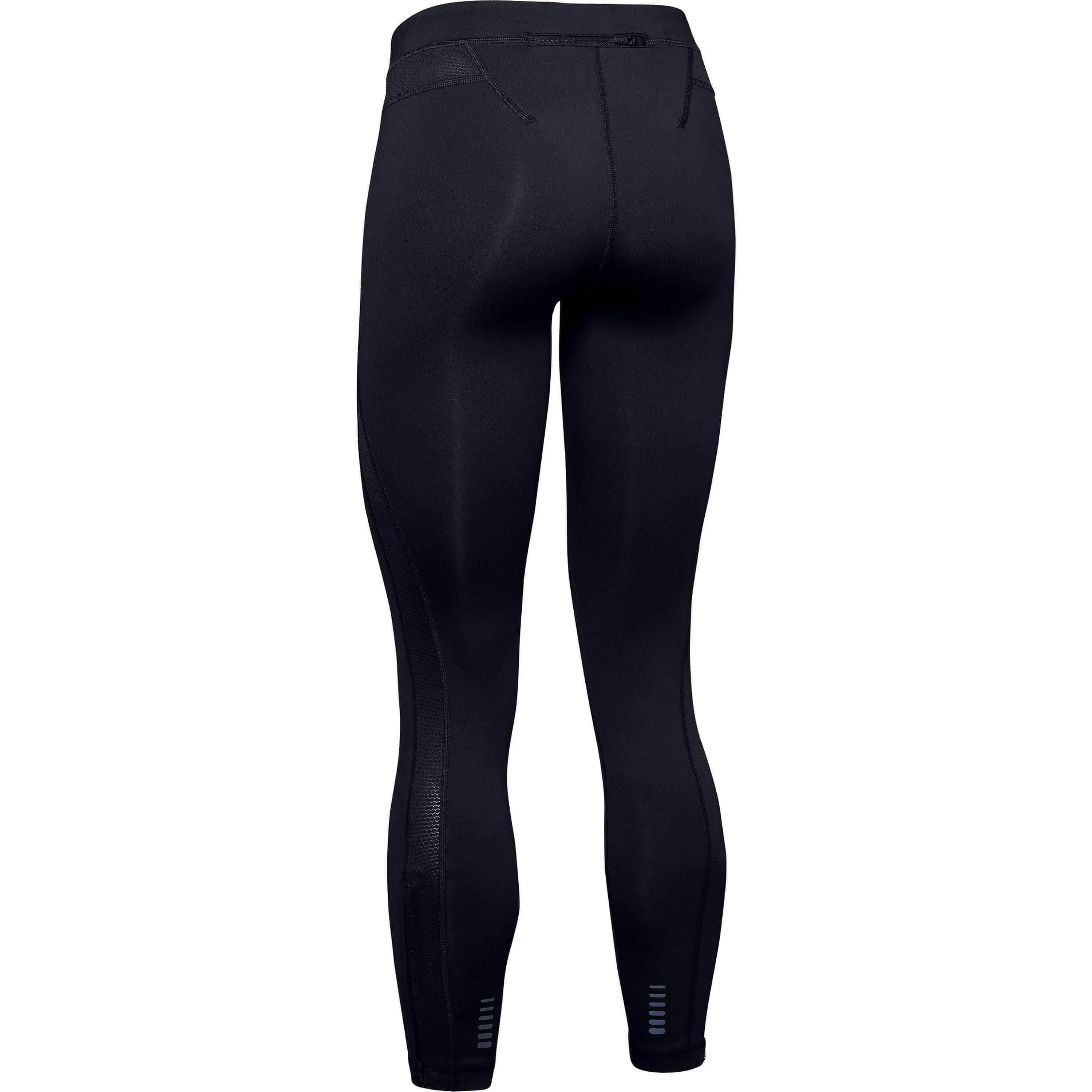 Under Armour HeatGear Rush Run Womens Long Running Tights - Black