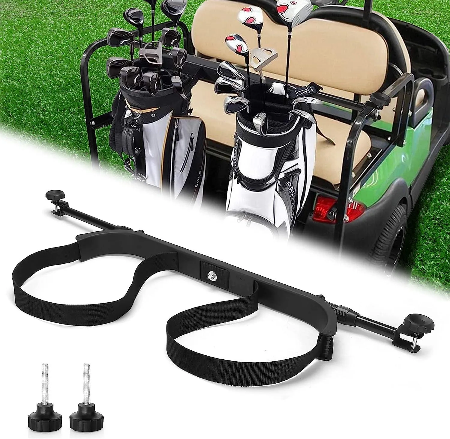 Universal Golf Bag Accessory Golf Cart Bag Holder/Pole Holder - 10L0L