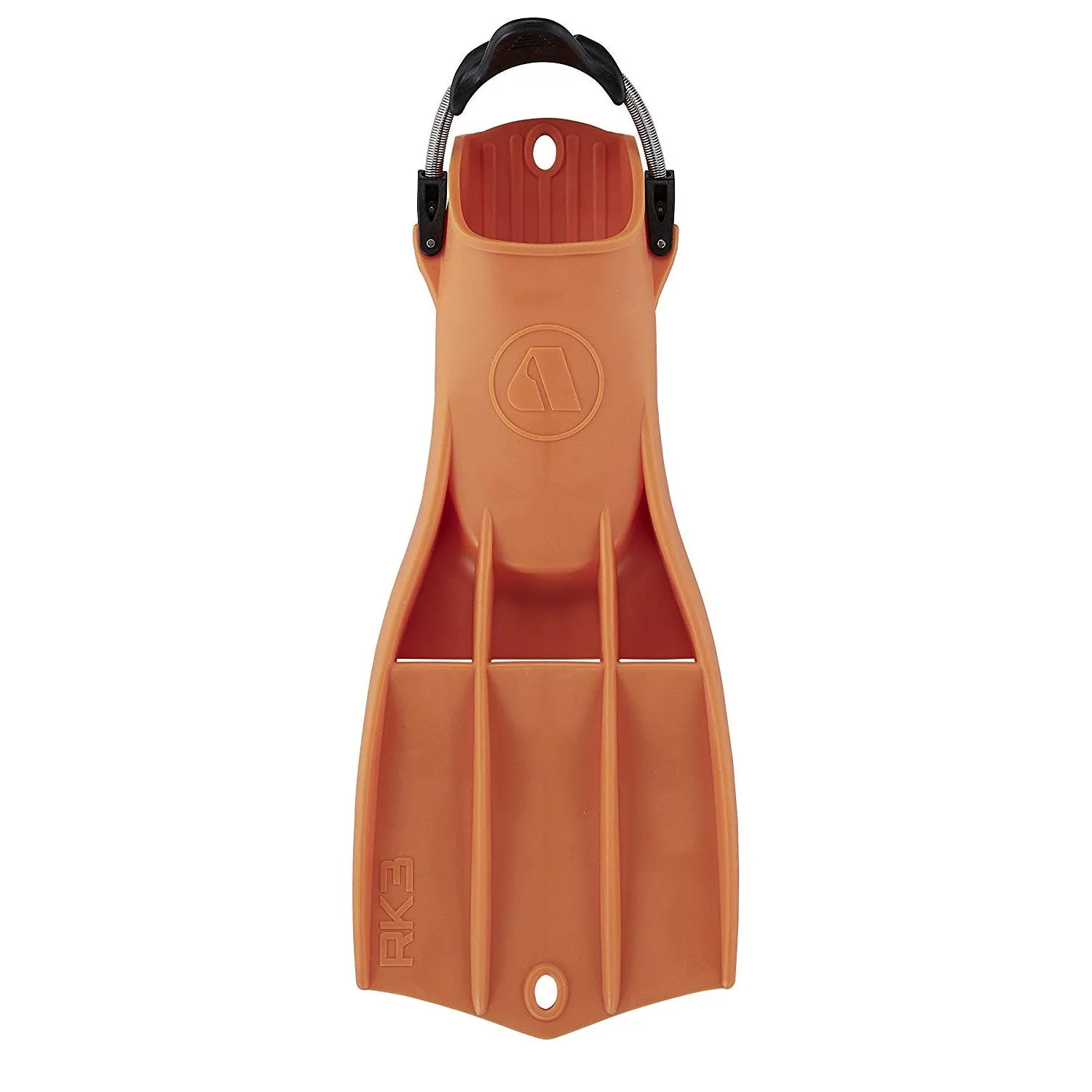 Used Apeks RK3 Open Heel Dive Fins - Orange - Super