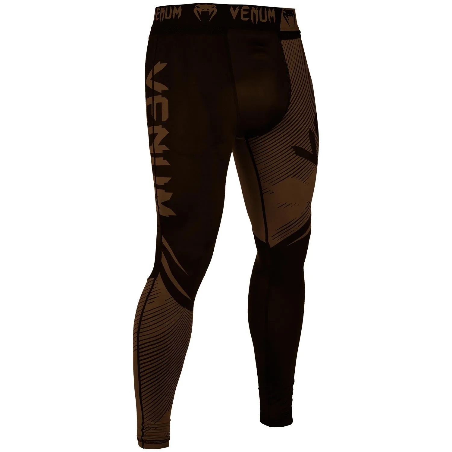 Venum NoGi 2.0 Compression Tights - Black/Brown