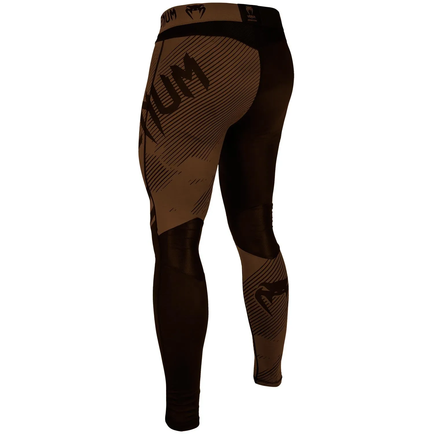 Venum NoGi 2.0 Compression Tights - Black/Brown