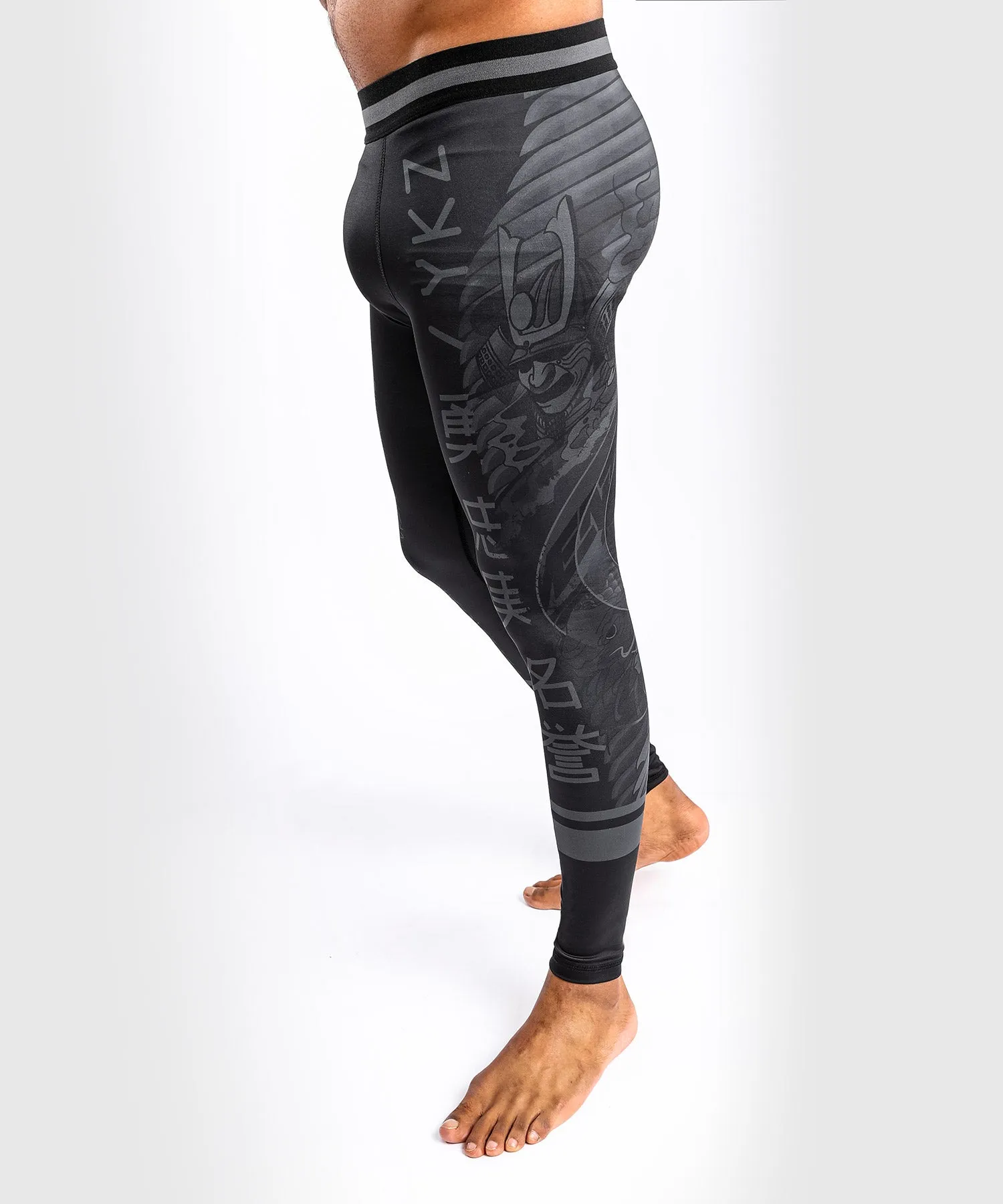 Venum YKZ21 Compression Tights – Black/Black