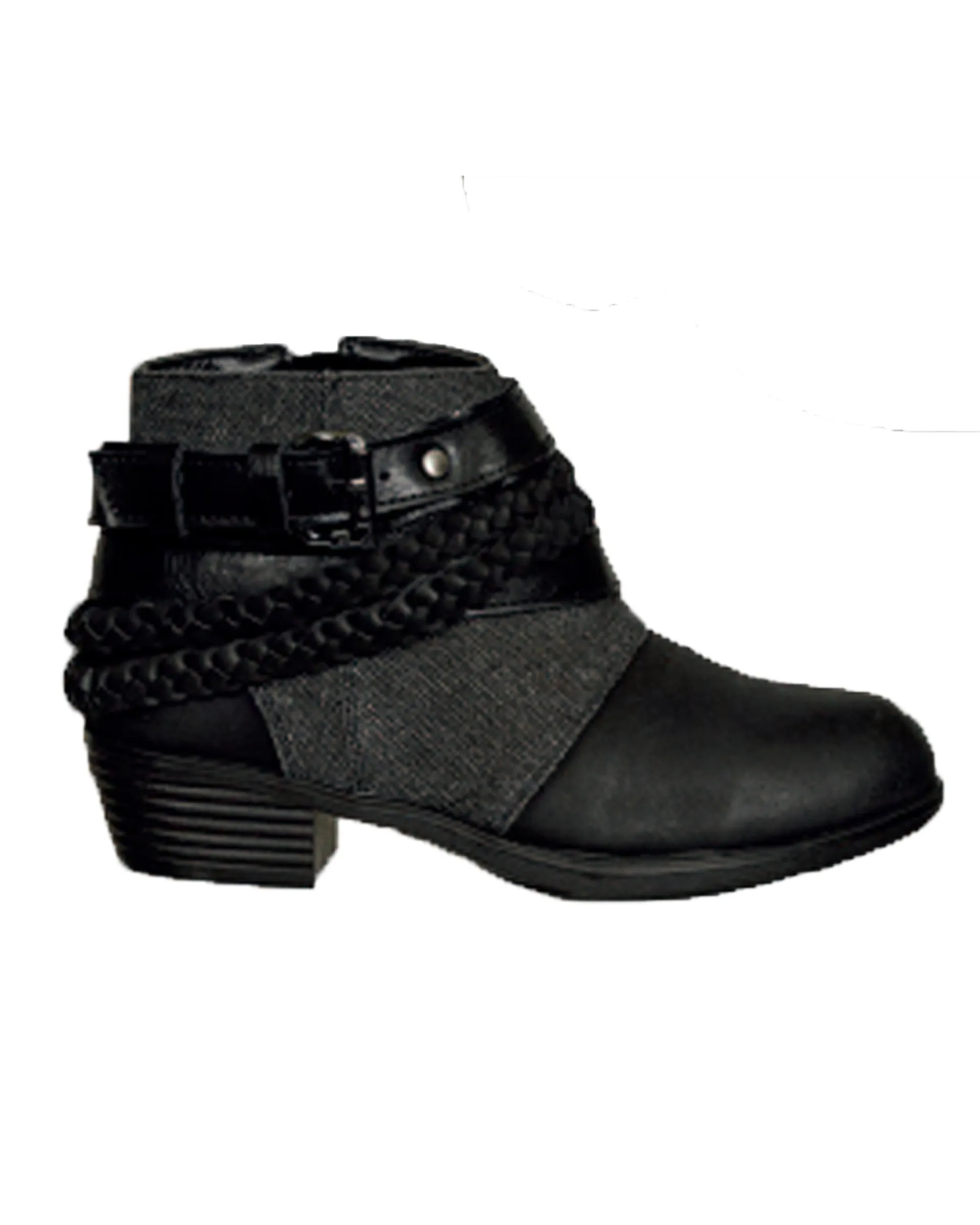 Victoria Braid Short Bootie - Kids