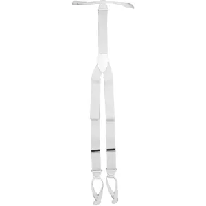 Vittorio Farina Men's Button End Suspender in Gift Box: 70% Polyester & 30% Elastomer