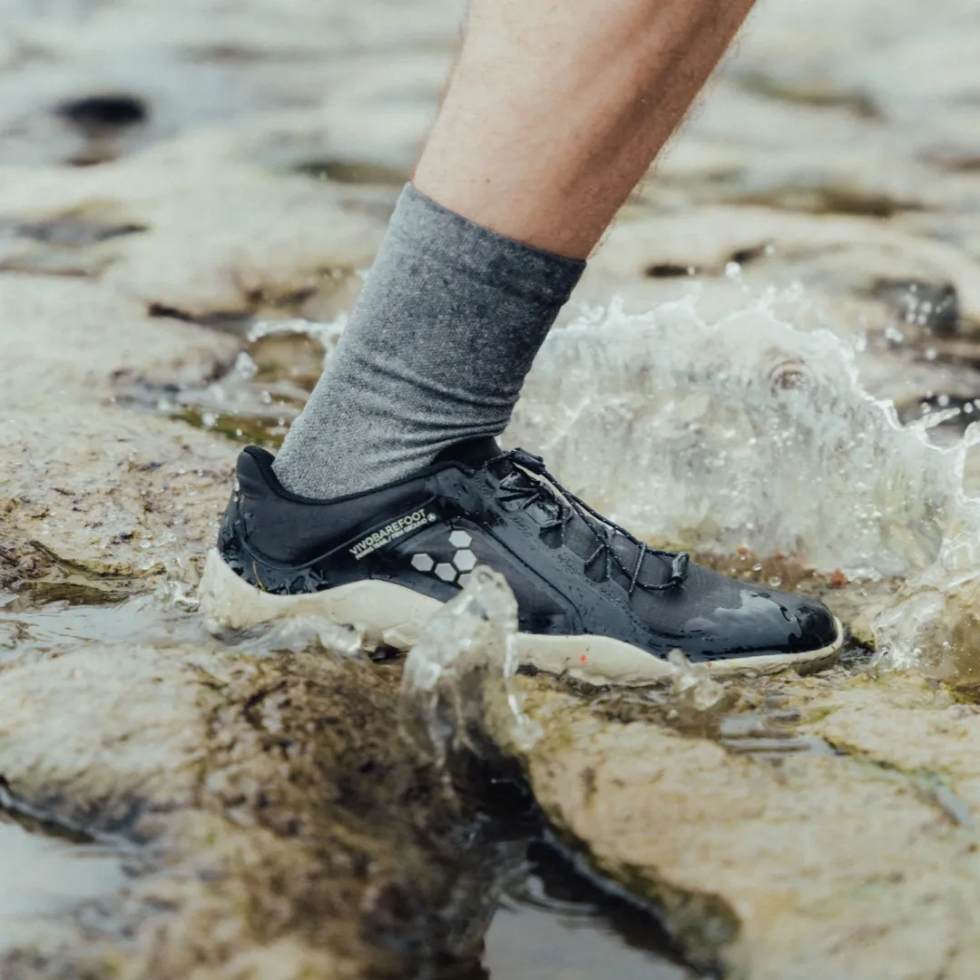 Vivobarefoot Primus Trail II All Weather FG - Obsidian (Mens)