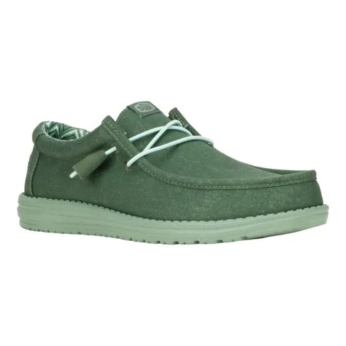 Wally Stretch Canvas - Duck Green/Iceberg Green