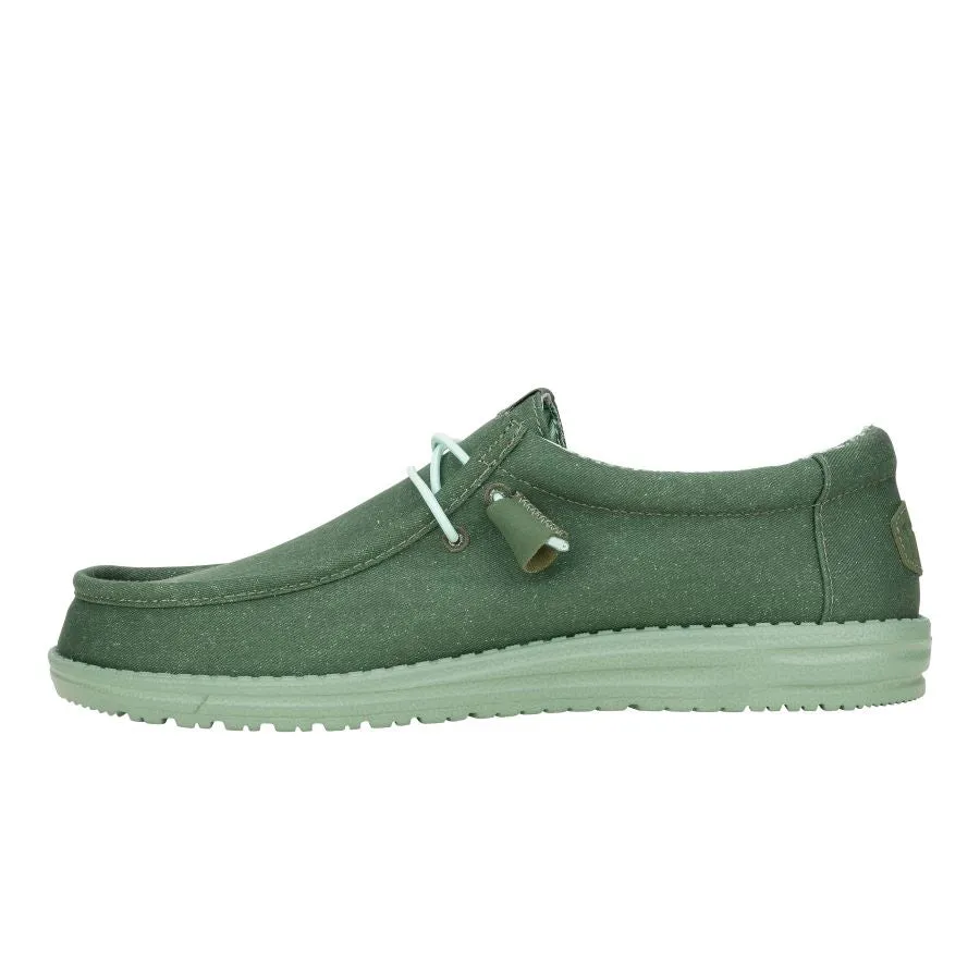 Wally Stretch Canvas - Duck Green/Iceberg Green