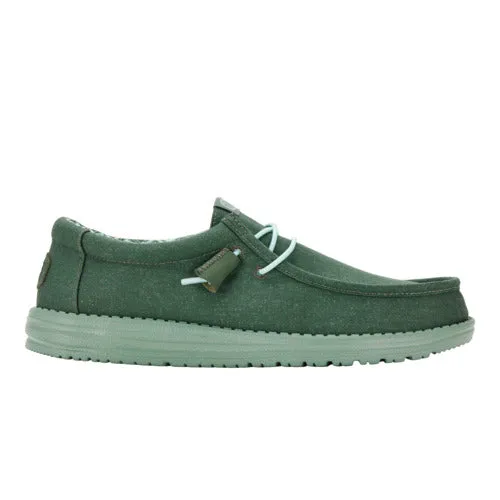 Wally Stretch Canvas - Duck Green/Iceberg Green