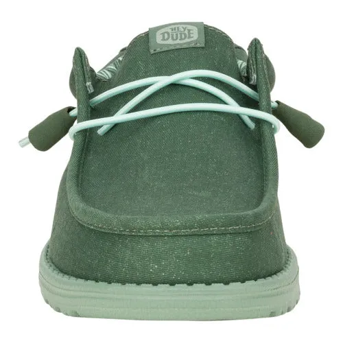 Wally Stretch Canvas - Duck Green/Iceberg Green