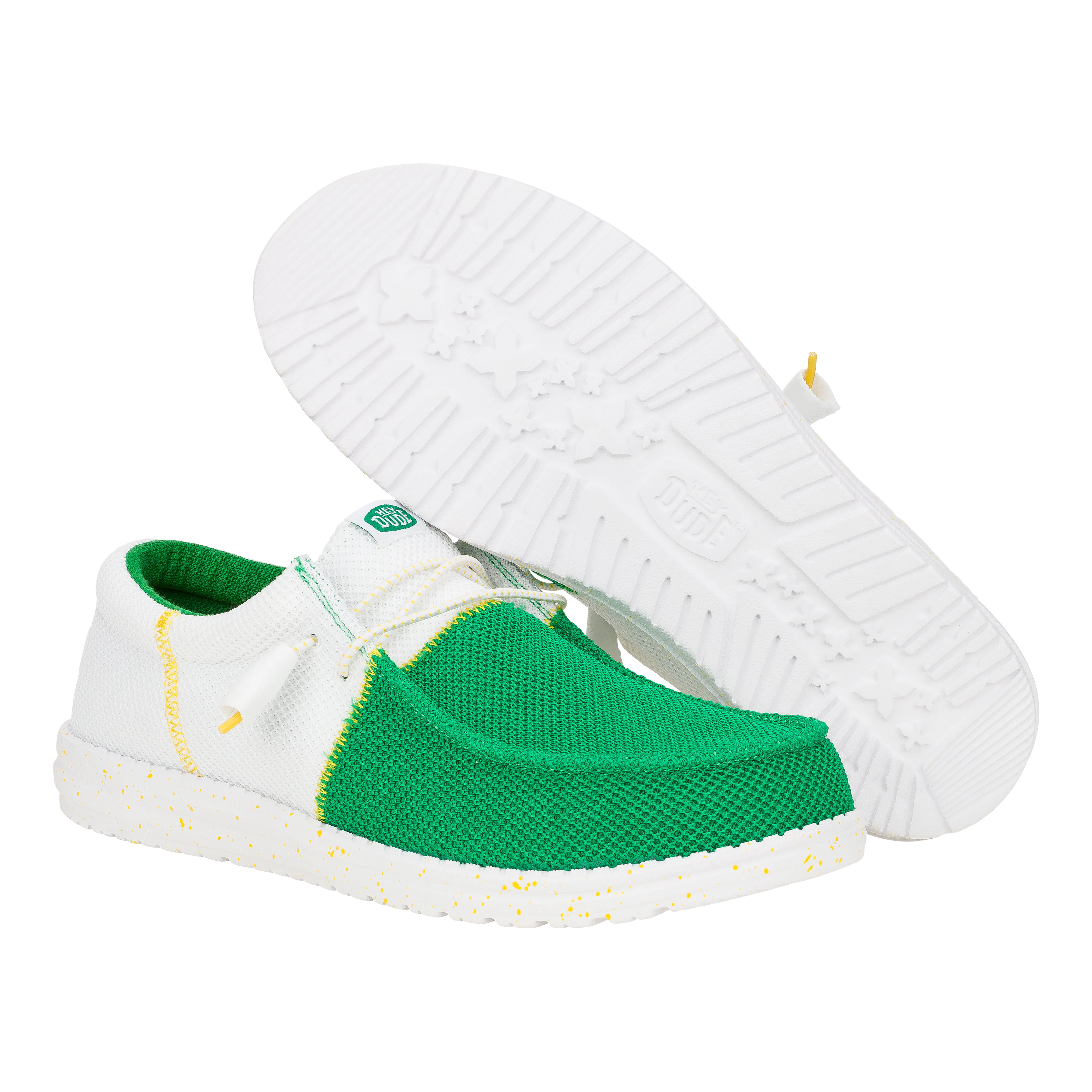 Wally Tri Varsity Mesh - White/Green