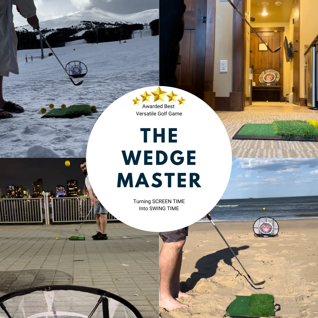 Wedge Master Pro - Fun Golf Game for Kids Played Indoors/Outdoors