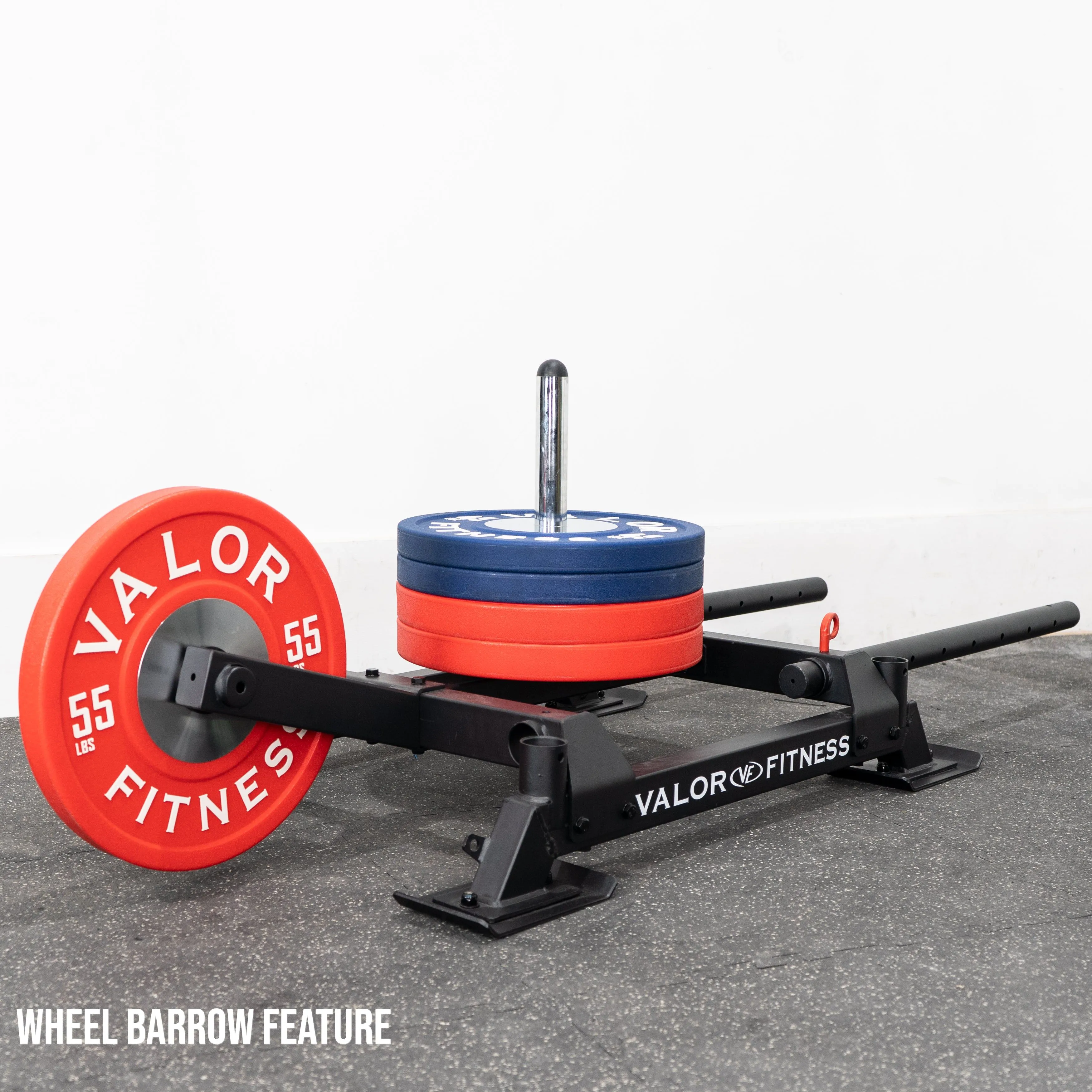 Wheelbarrow Sled Push Pull Drag w/ Shoulder Harness