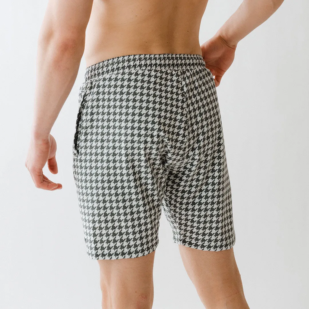 Wind and Sea Shorts, Houndstooth