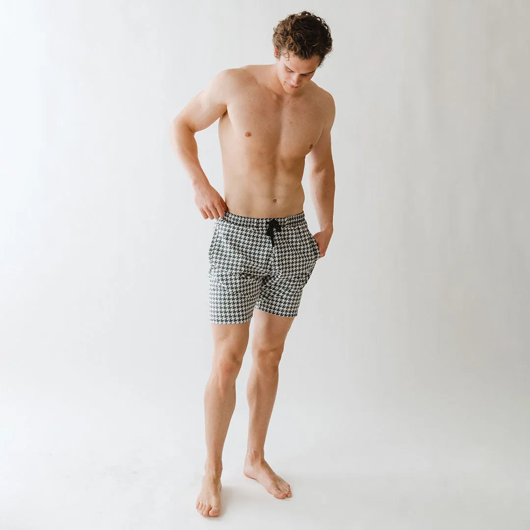 Wind and Sea Shorts, Houndstooth