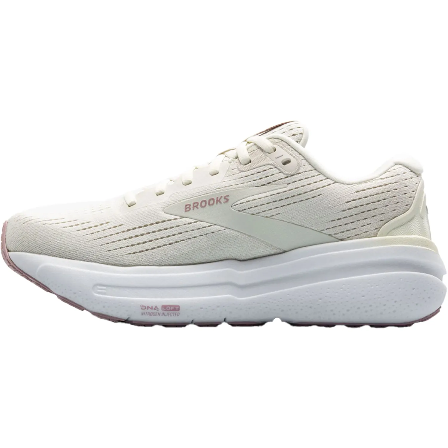 Women's Brooks Ghost Max 2 Coconut Milk/Gray/Zephyr Mesh