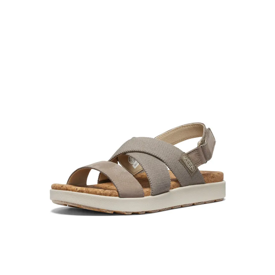 Women's Elle Criss Cross Sandal  |  Brindle/Birch