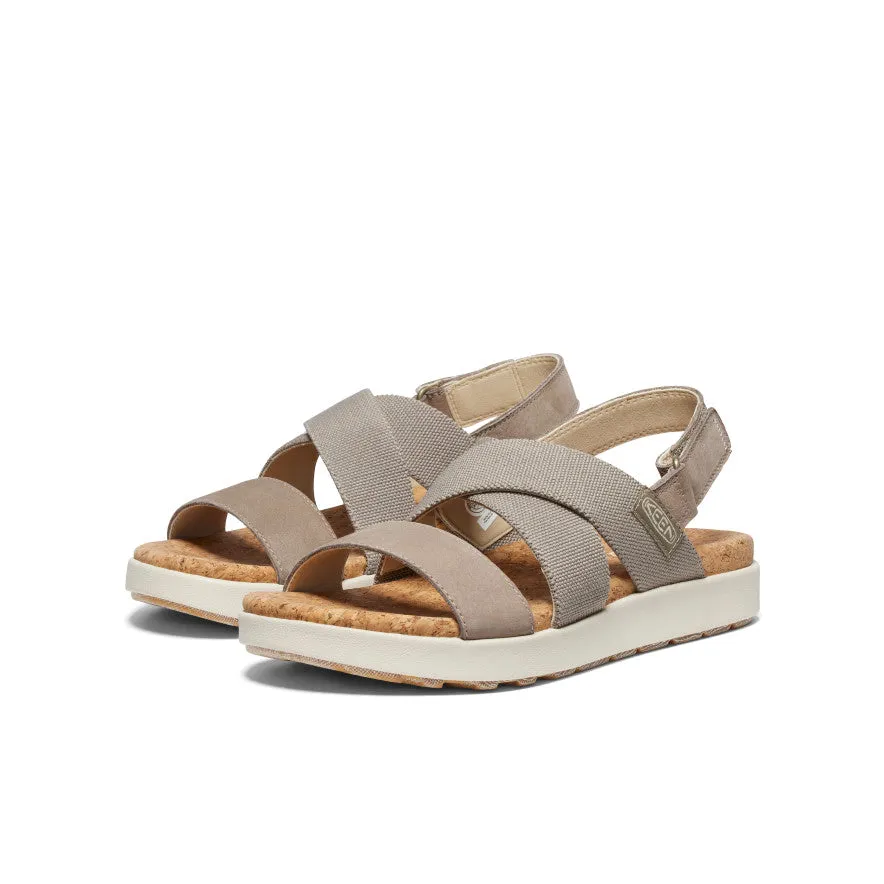 Women's Elle Criss Cross Sandal  |  Brindle/Birch