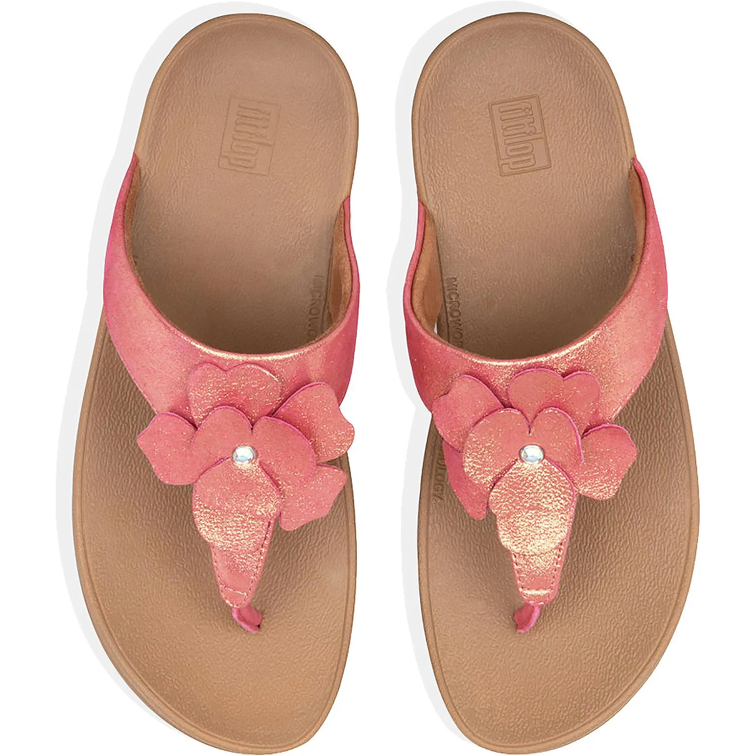 Women's Fit Flop Lottie Corsage Pink Suede