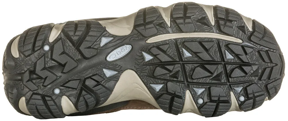 Women's Oboz  Sawtooth II Low Waterproof Color: Brindle