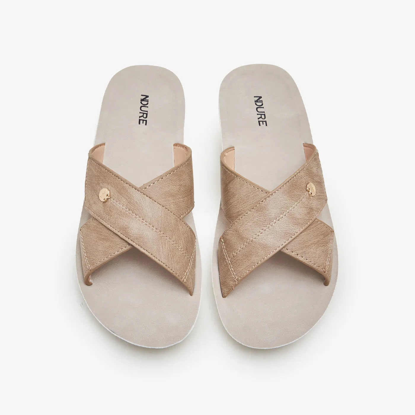 Women's Shimmery Slippers