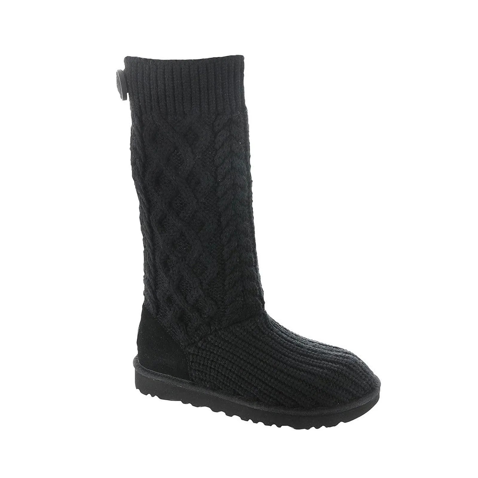 Women's Shoes UGG   CABLED KNIT Boots 1146010 BLACK