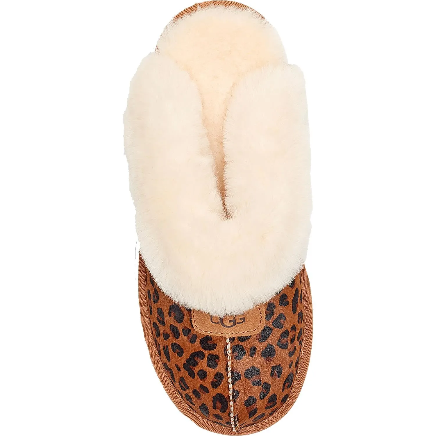 Women's UGG Coquette Leopard Natural Sheepskin