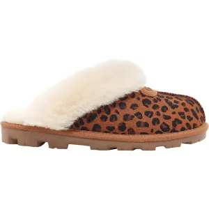 Women's UGG Coquette Leopard Natural Sheepskin